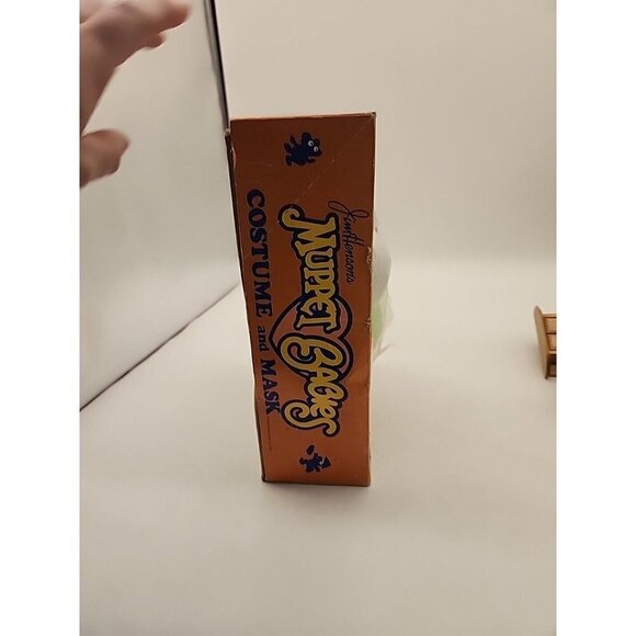 Vintage 1984 Jim Henson's Muppet Babies BABY KERMIT Ben Cooper Costume & Mask - Picture 8 of 8